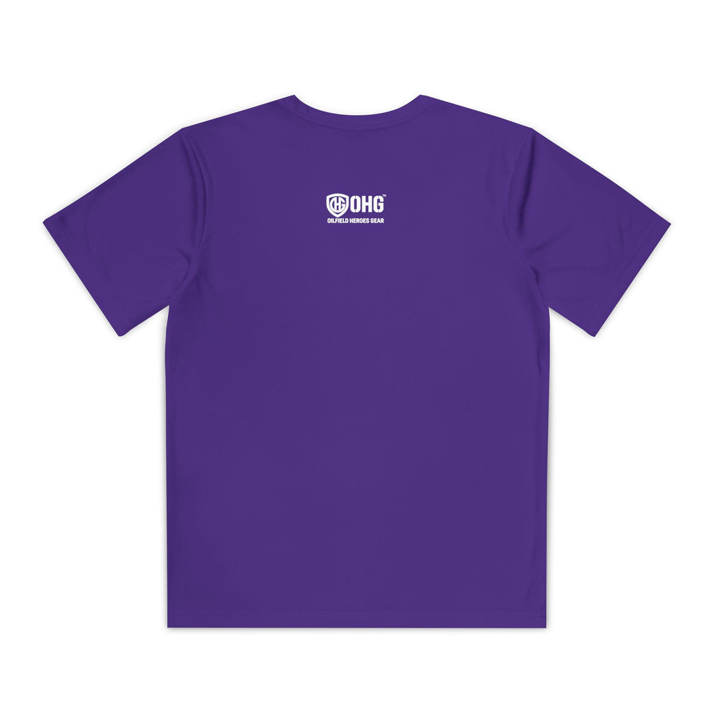 Youth Tee – 'OHG Oilfield Heroes' Drilling Crew Graphic Shirt