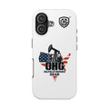 Tough Phone Case — Oilfield Heroes Gear (OHG) USA Flag Pumpjack Design