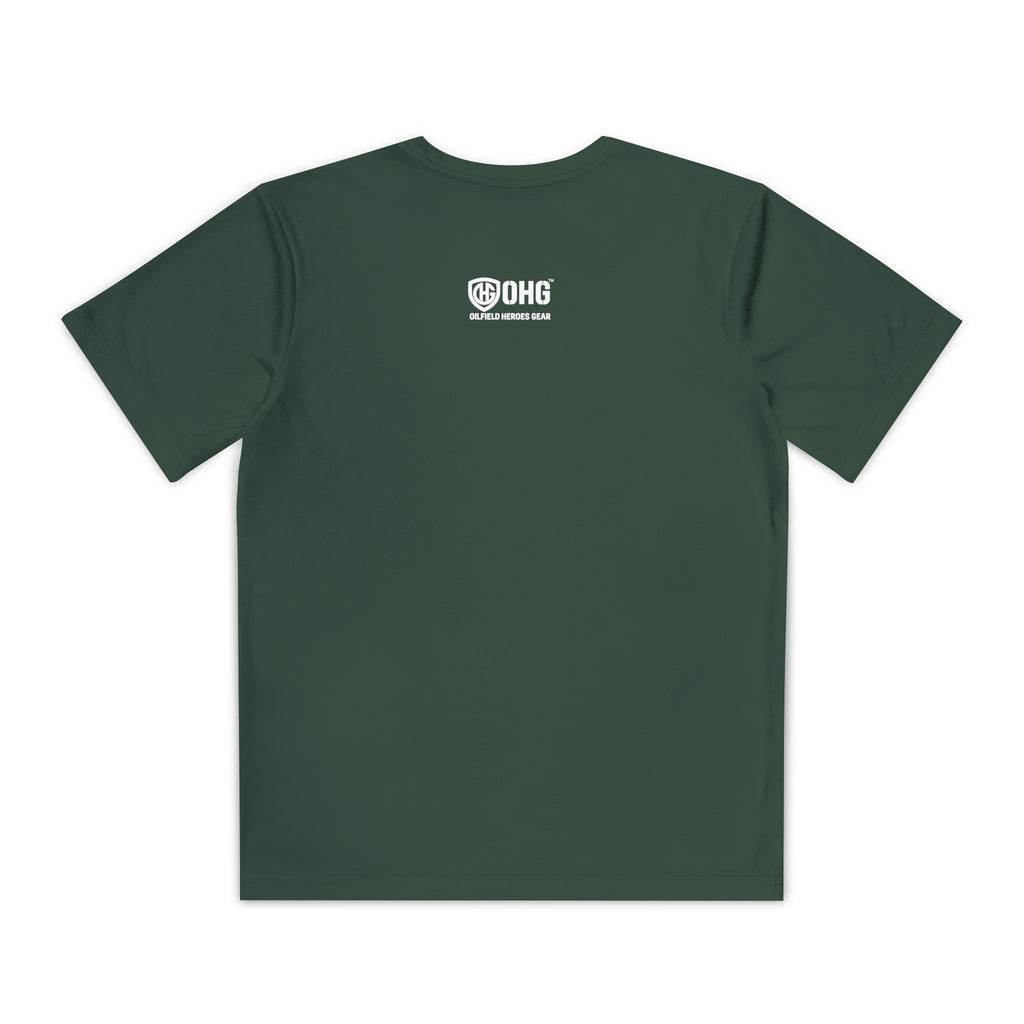 Youth Tee – 'OHG Oilfield Heroes' Drilling Crew Graphic Shirt