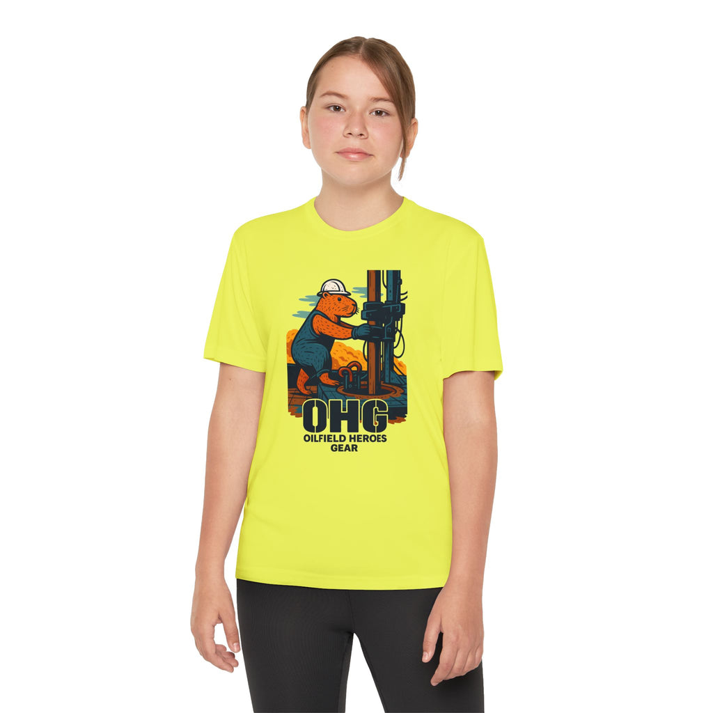 Youth Tee – 'OHG Oilfield Heroes' Drilling Crew Graphic Shirt