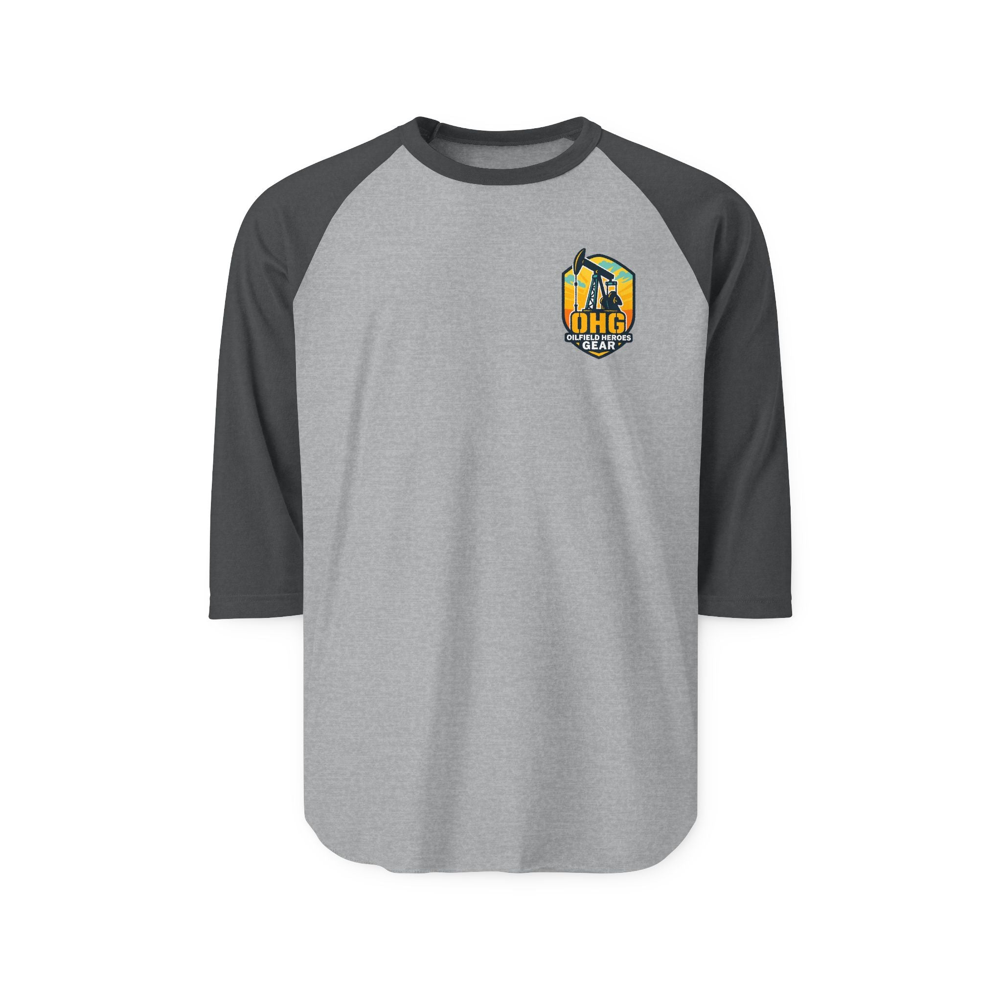Unisex Three-Quarter Sleeve Raglan Shirt