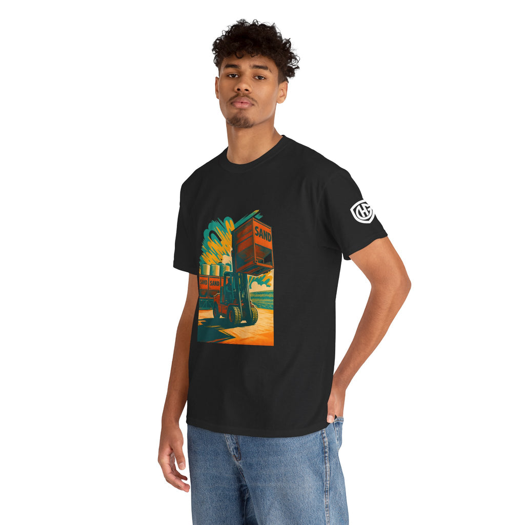 Frac Sand Forklift Graphic Tee