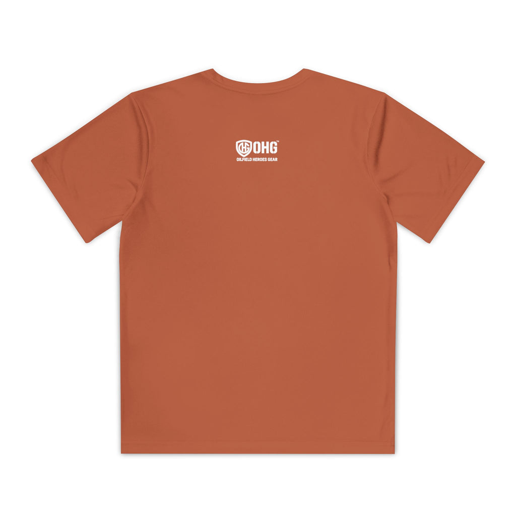 Youth Tee – 'OHG Oilfield Heroes' Drilling Crew Graphic Shirt