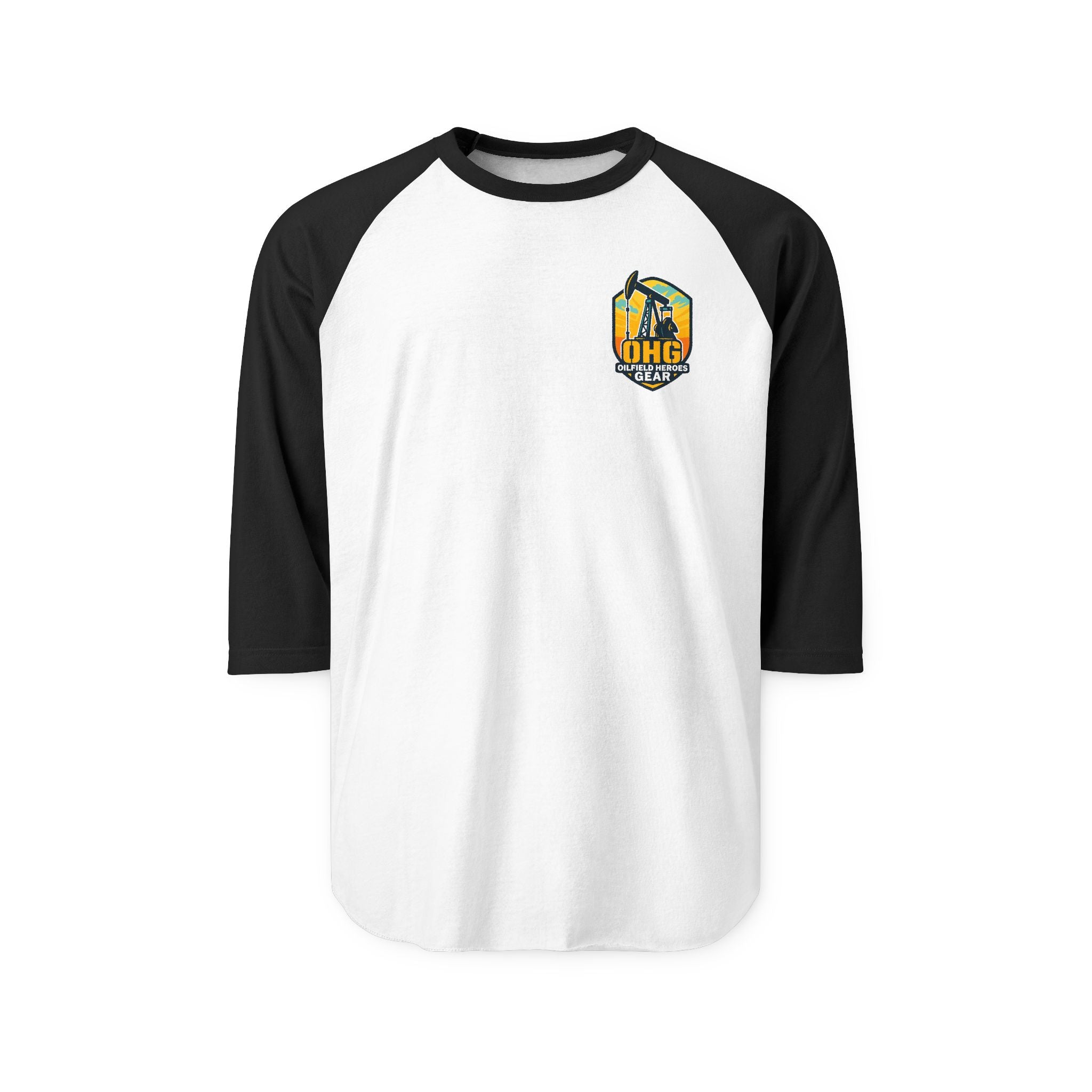 Unisex Three-Quarter Sleeve Raglan Shirt