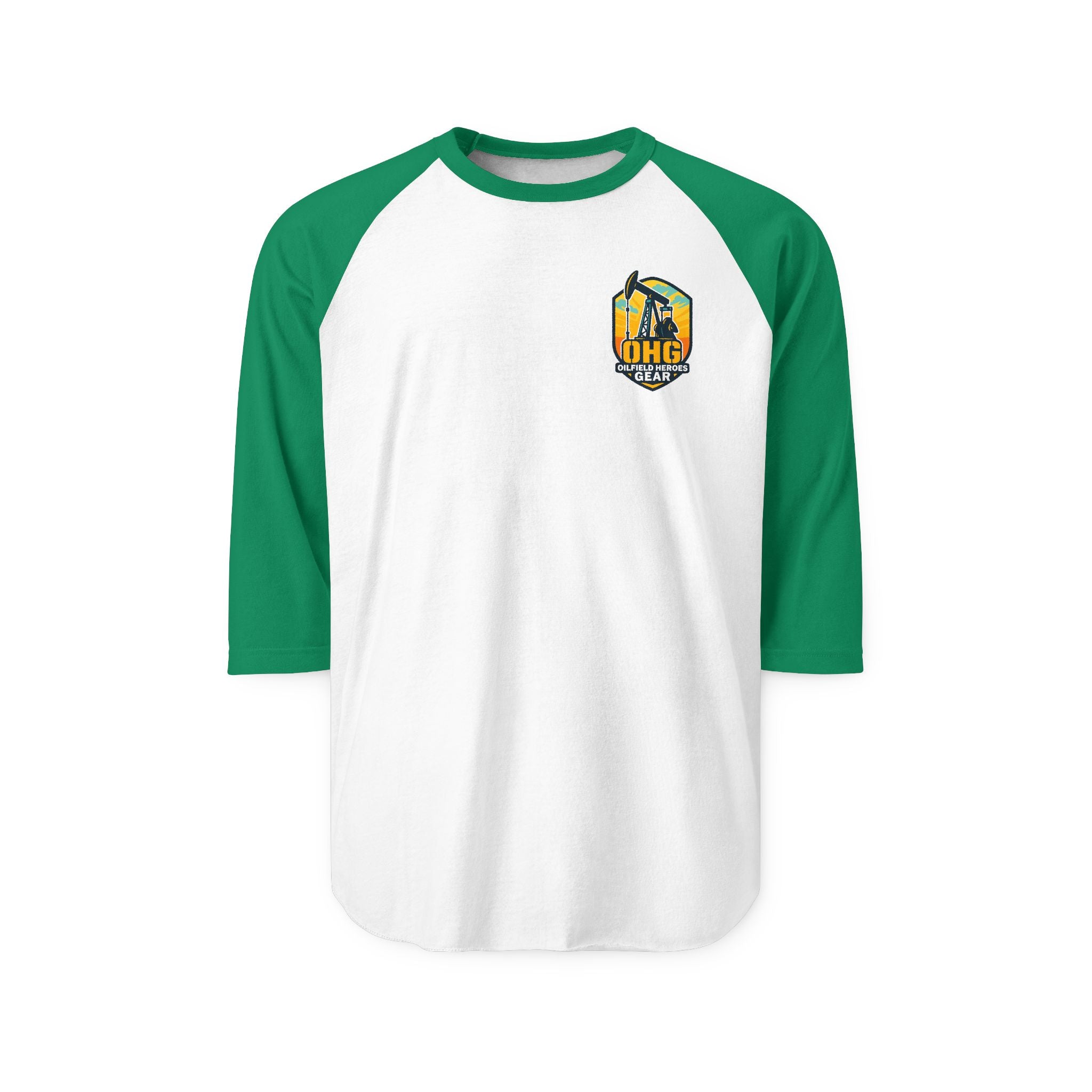 Unisex Three-Quarter Sleeve Raglan Shirt