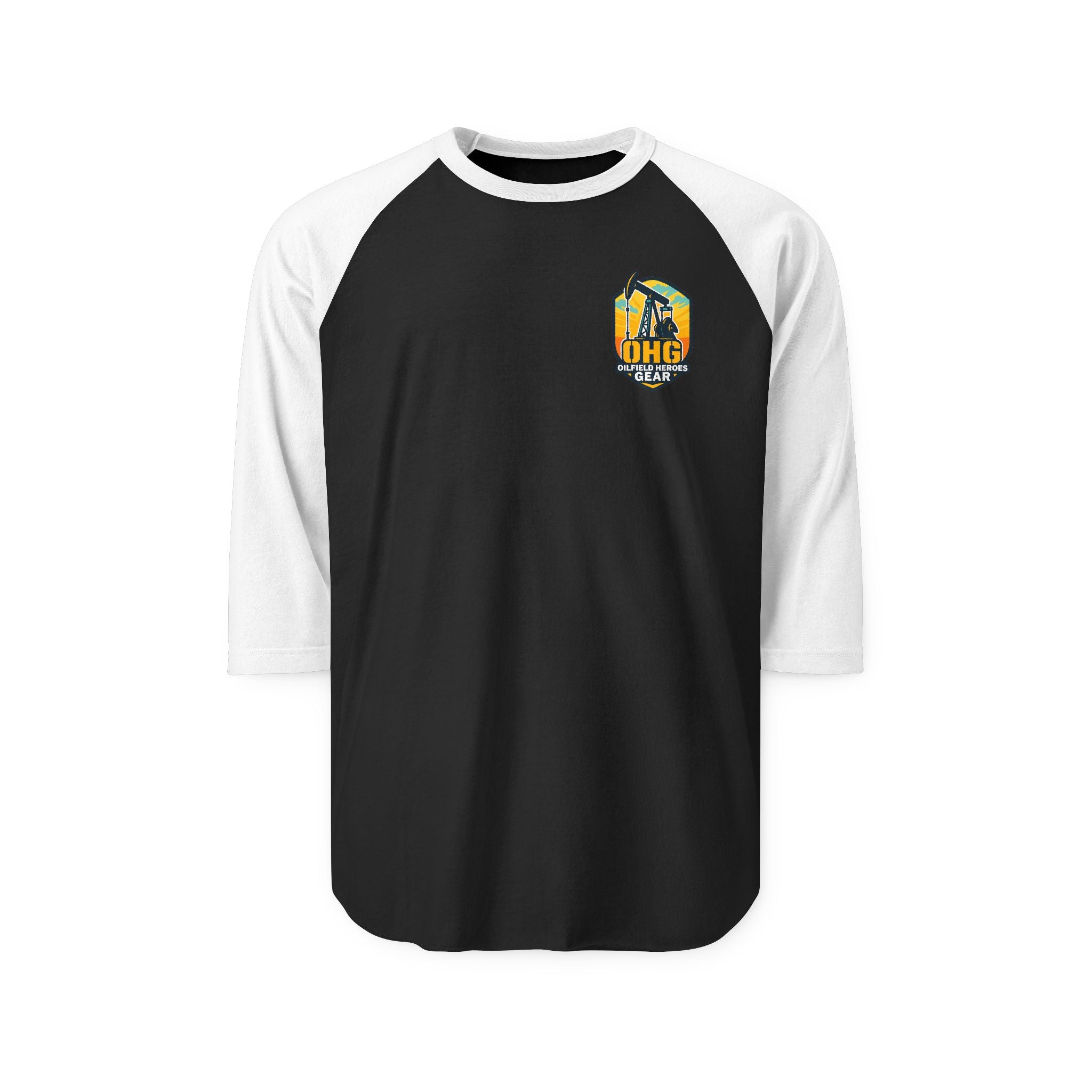Unisex Three-Quarter Sleeve Raglan Shirt