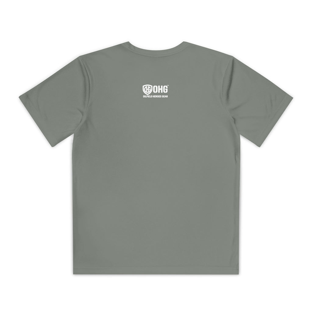Youth Tee – 'OHG Oilfield Heroes' Drilling Crew Graphic Shirt