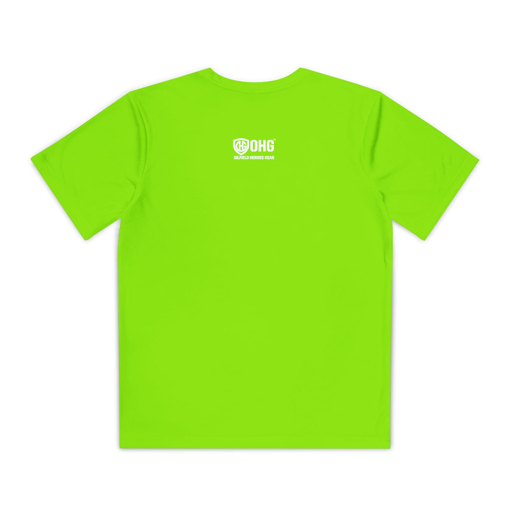 Youth Tee – 'OHG Oilfield Heroes' Drilling Crew Graphic Shirt