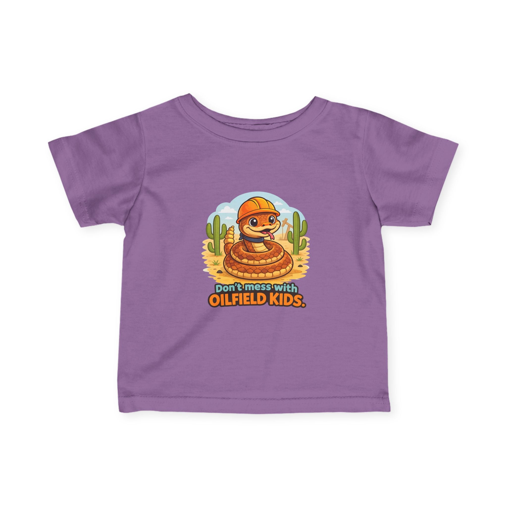 Infant Tee — "Don't mess with Oilfield Kids