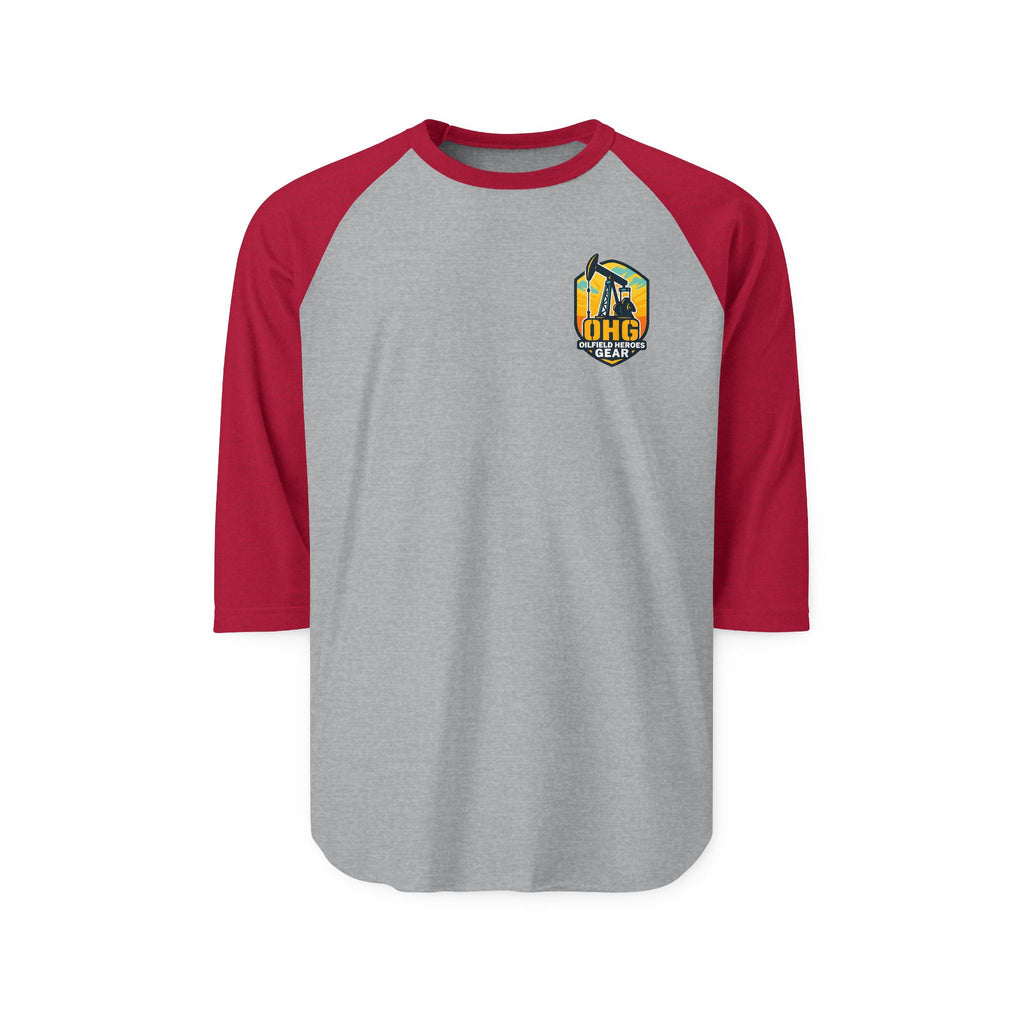 Unisex Three-Quarter Sleeve Raglan Shirt