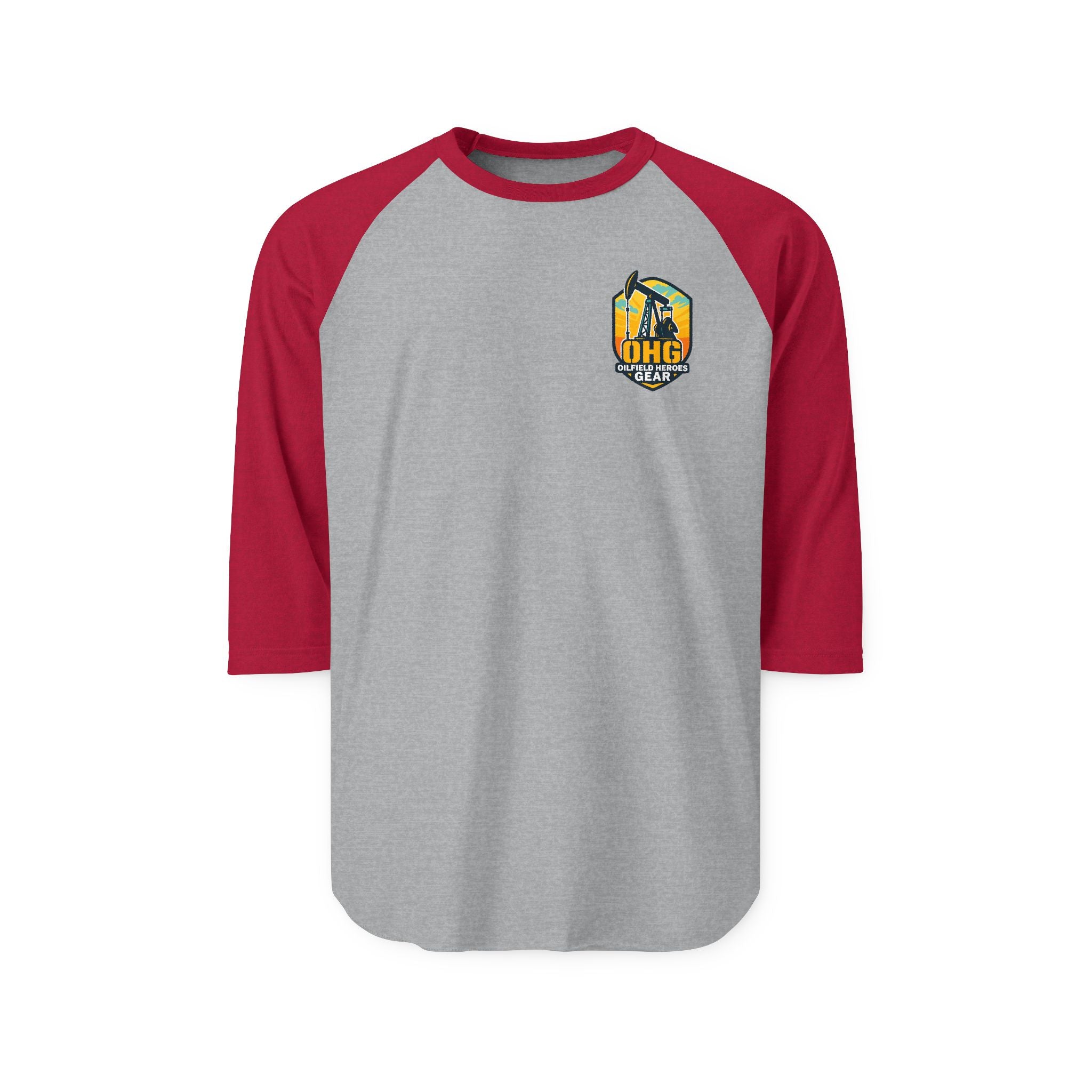 Unisex Three-Quarter Sleeve Raglan Shirt