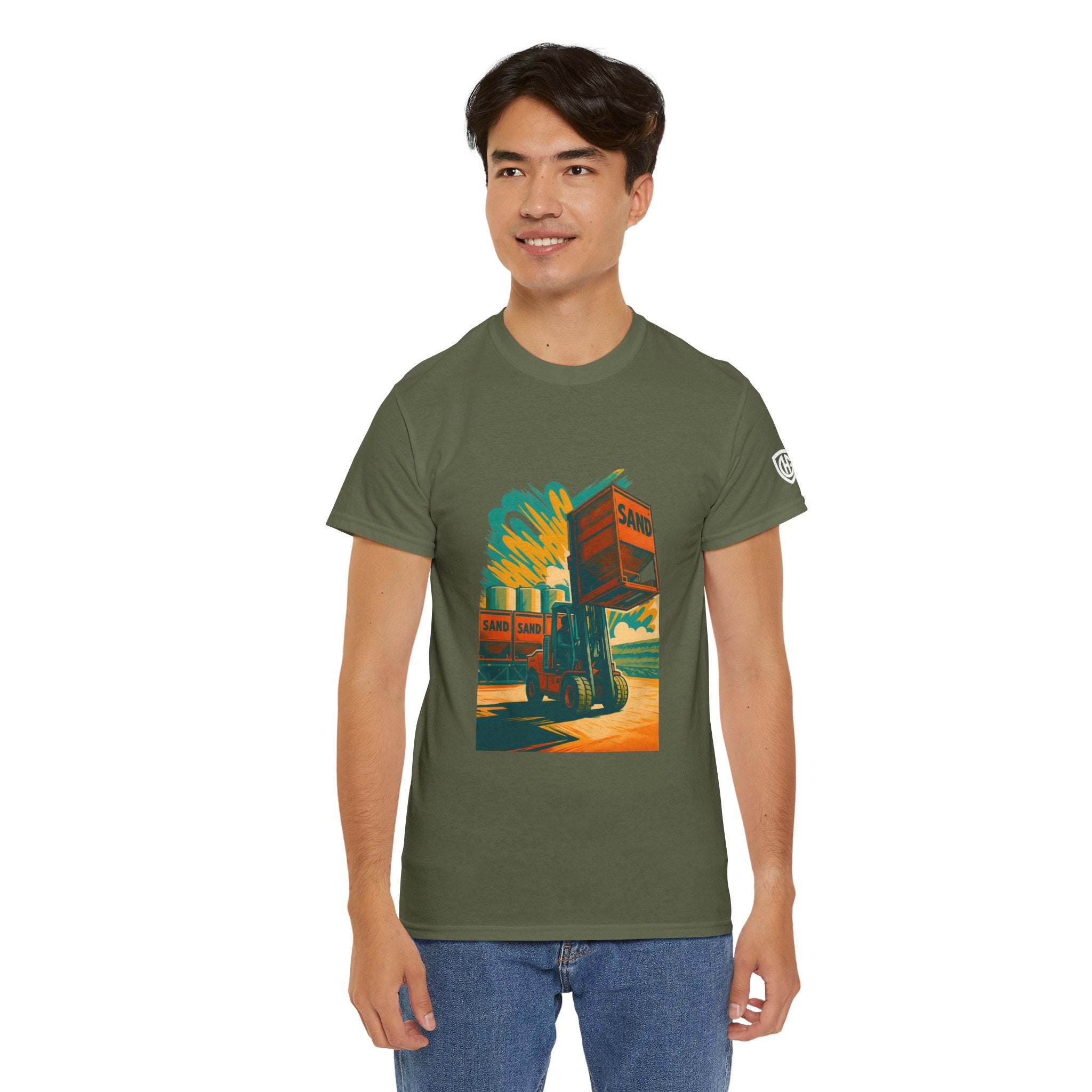 Frac Sand Forklift Graphic Tee