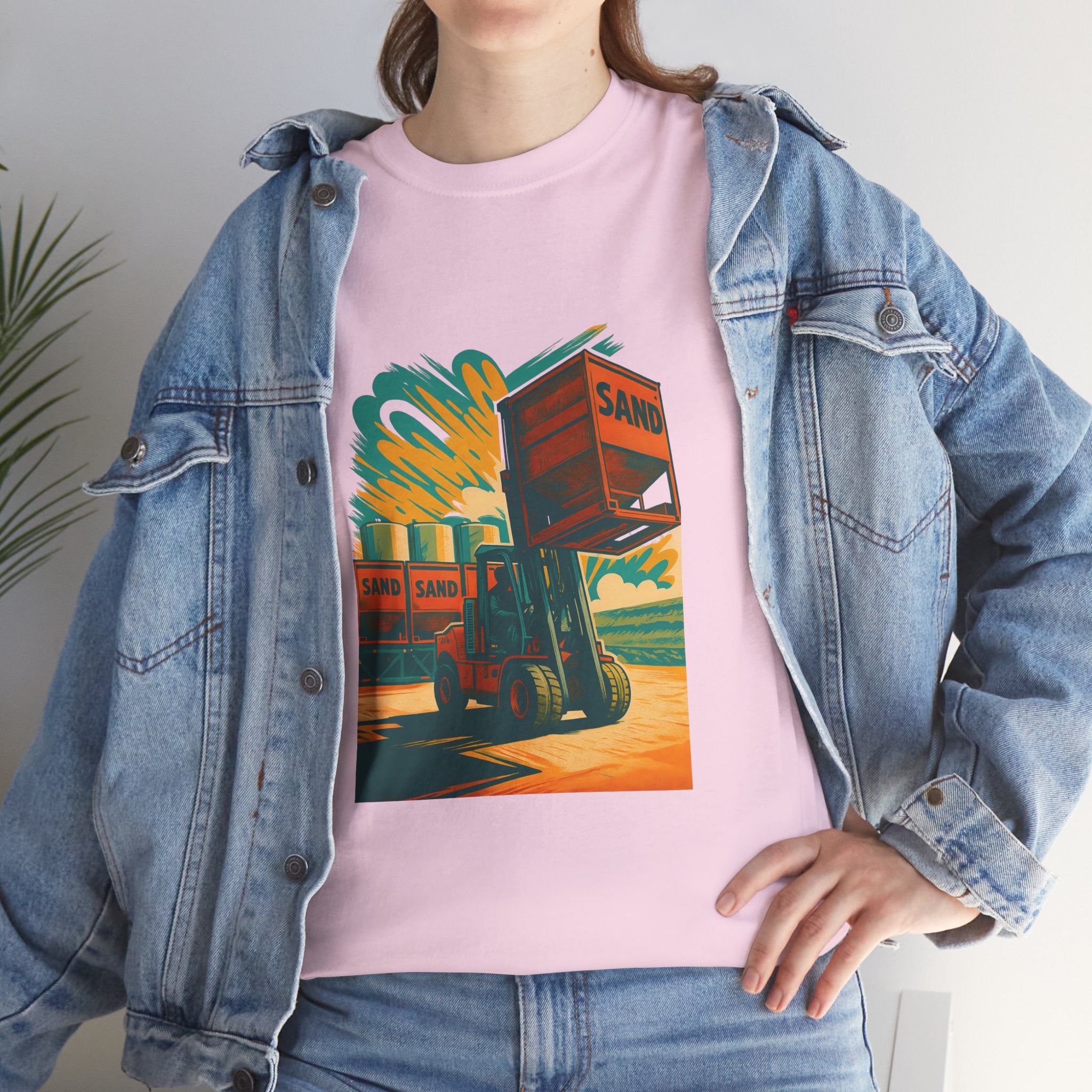 Frac Sand Forklift Graphic Tee