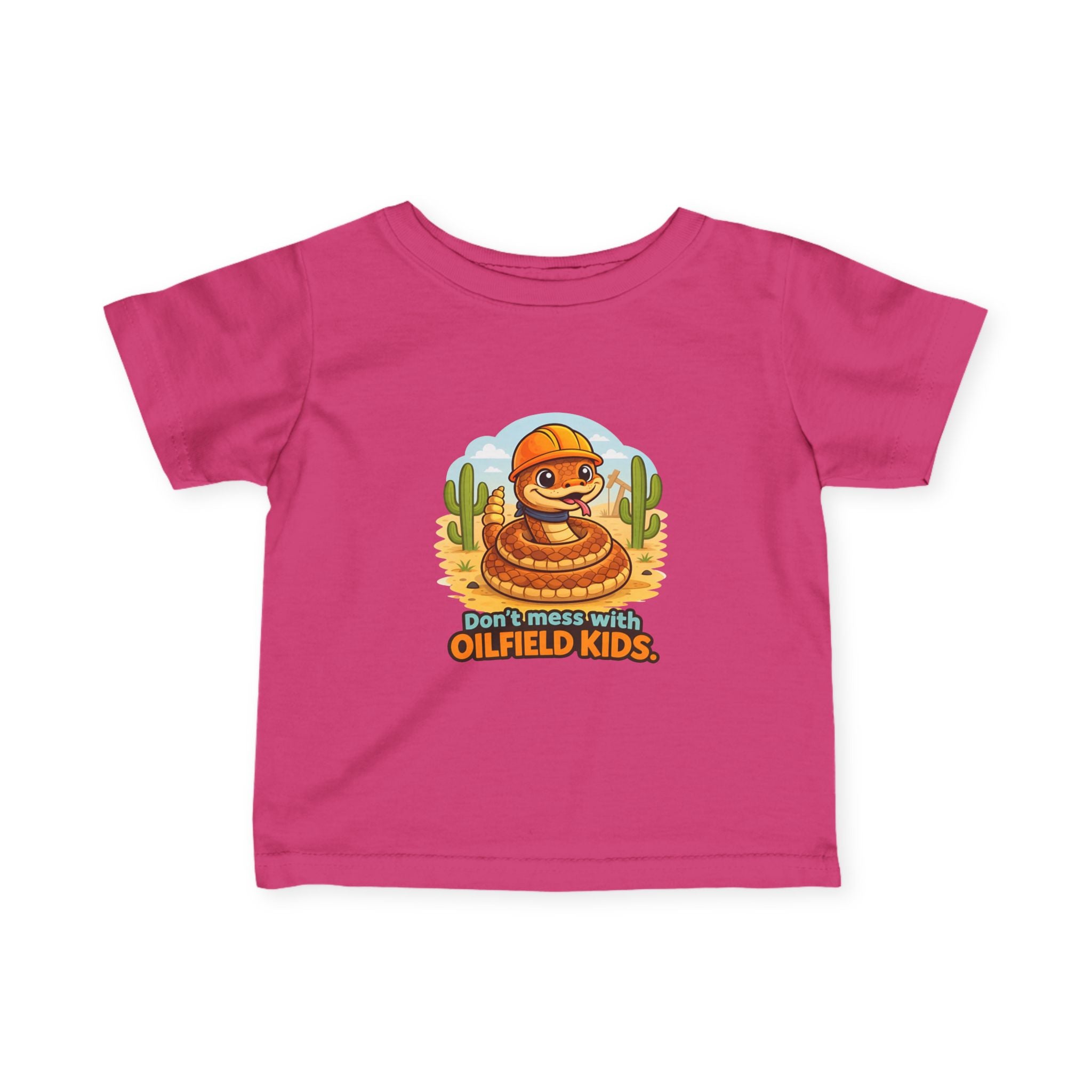 Infant Tee — "Don't mess with Oilfield Kids