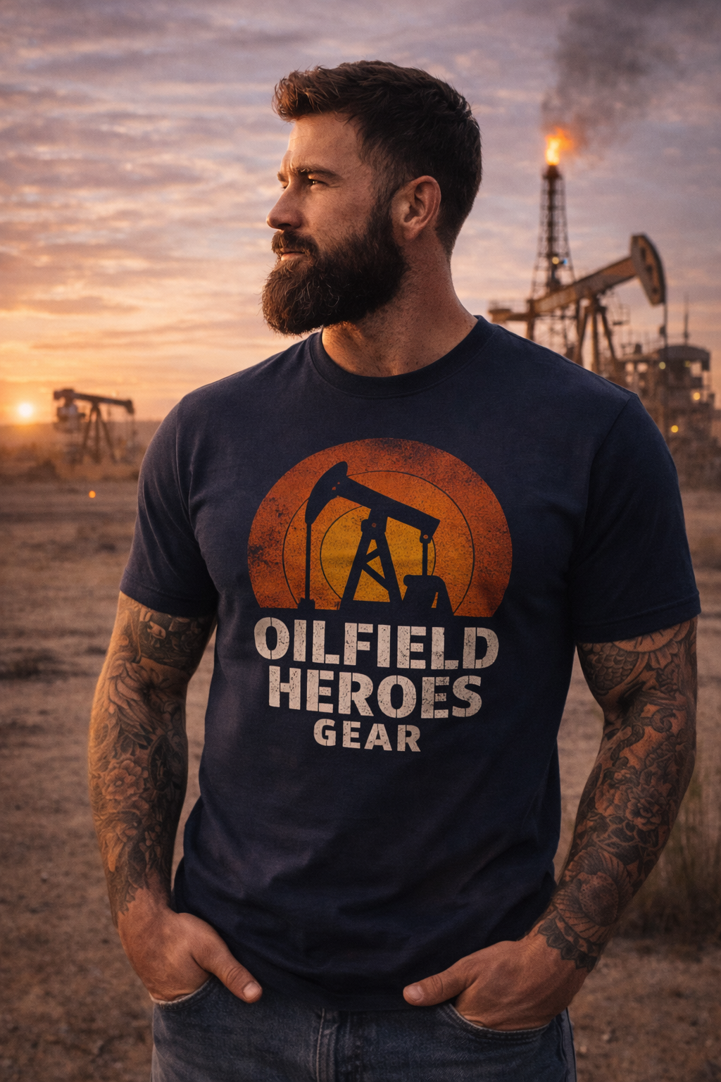 OHG Pumpjack Legacy Tee – Vintage Editions™