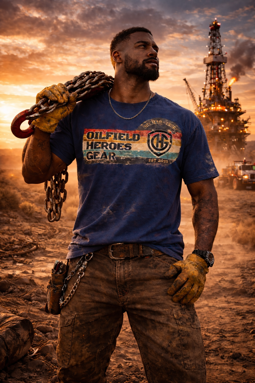 OHG Oilfield Spirit Tee – Vintage Editions™