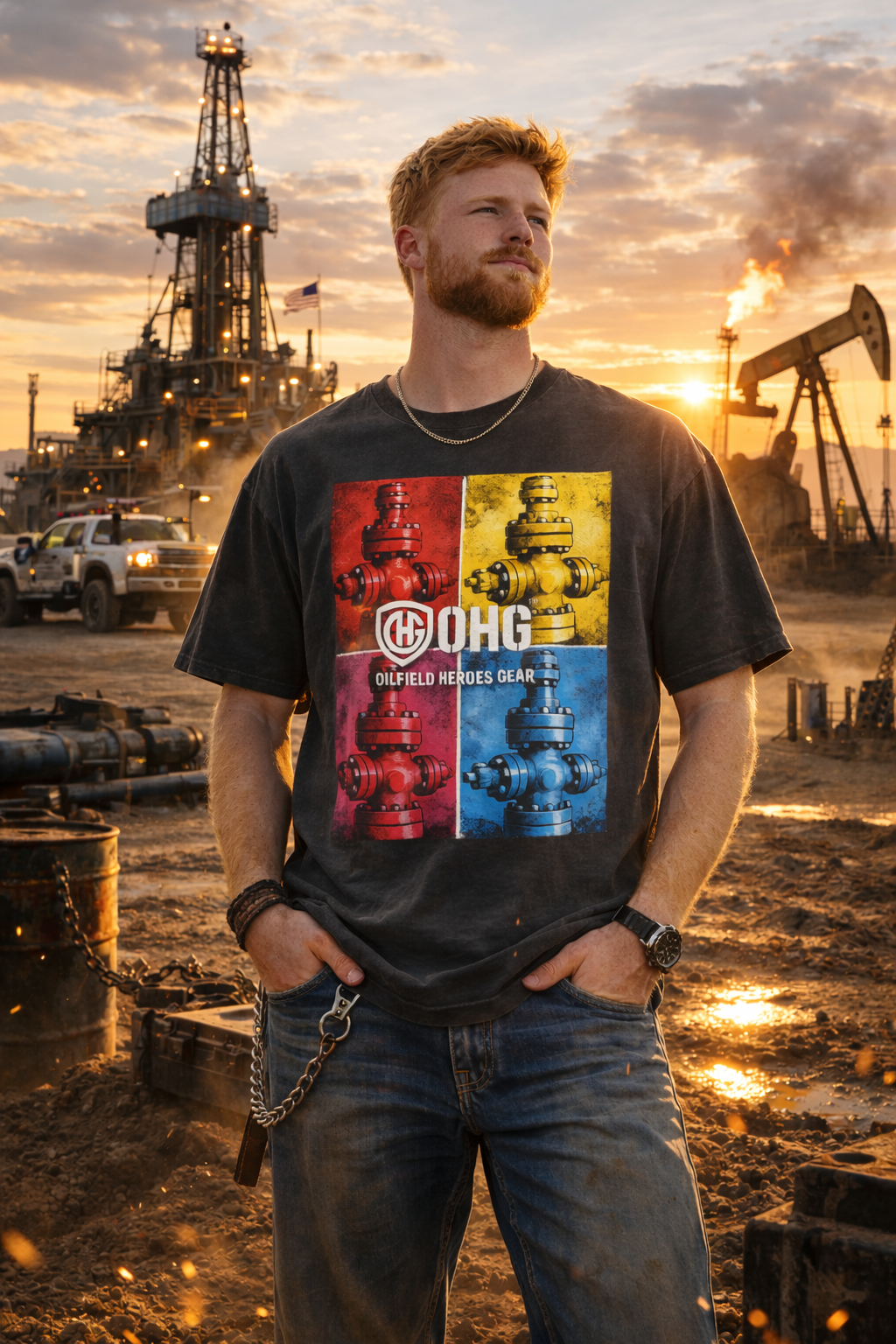 OHG Vintage Wellhead Tee – Vintage Editions™