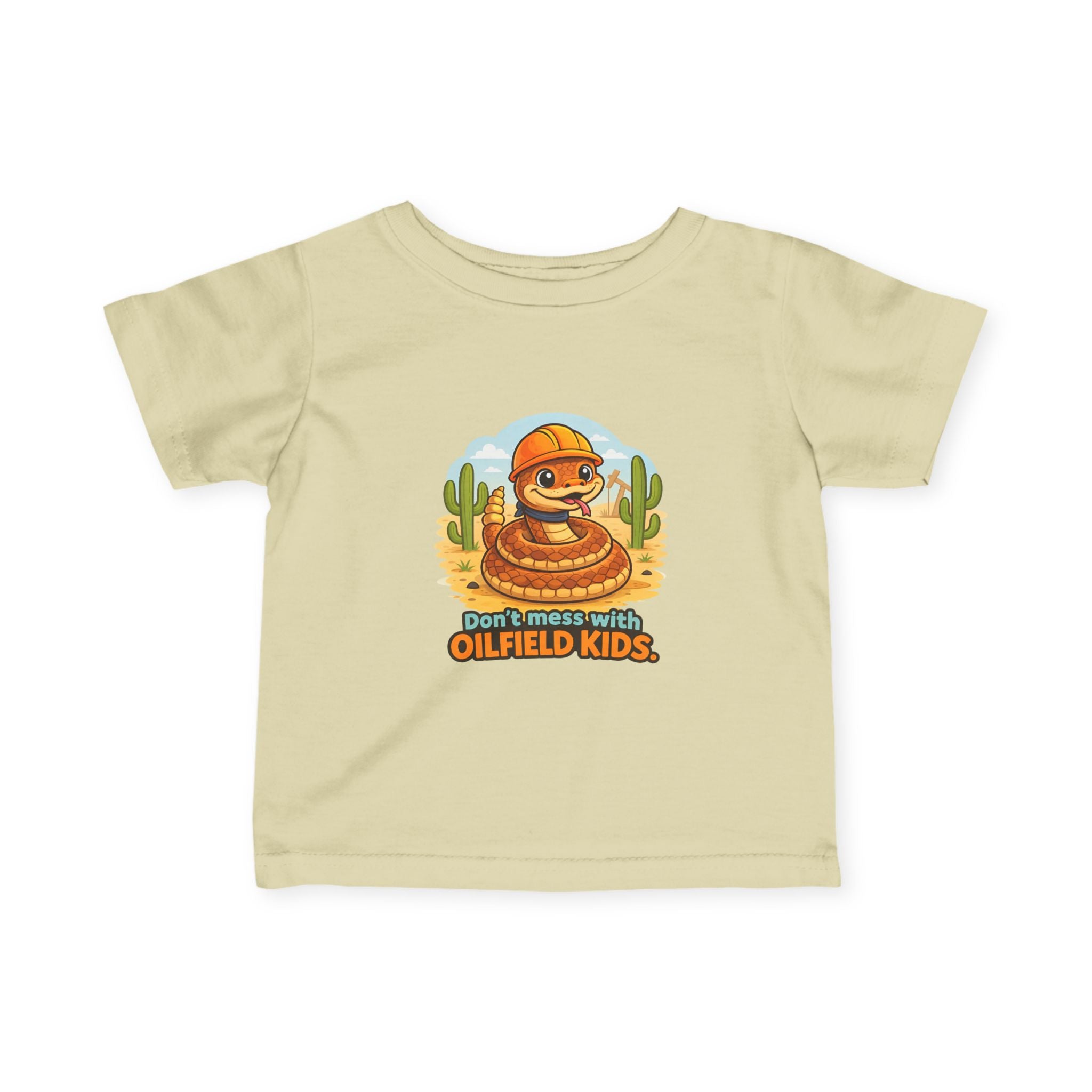 Infant Tee — "Don't mess with Oilfield Kids