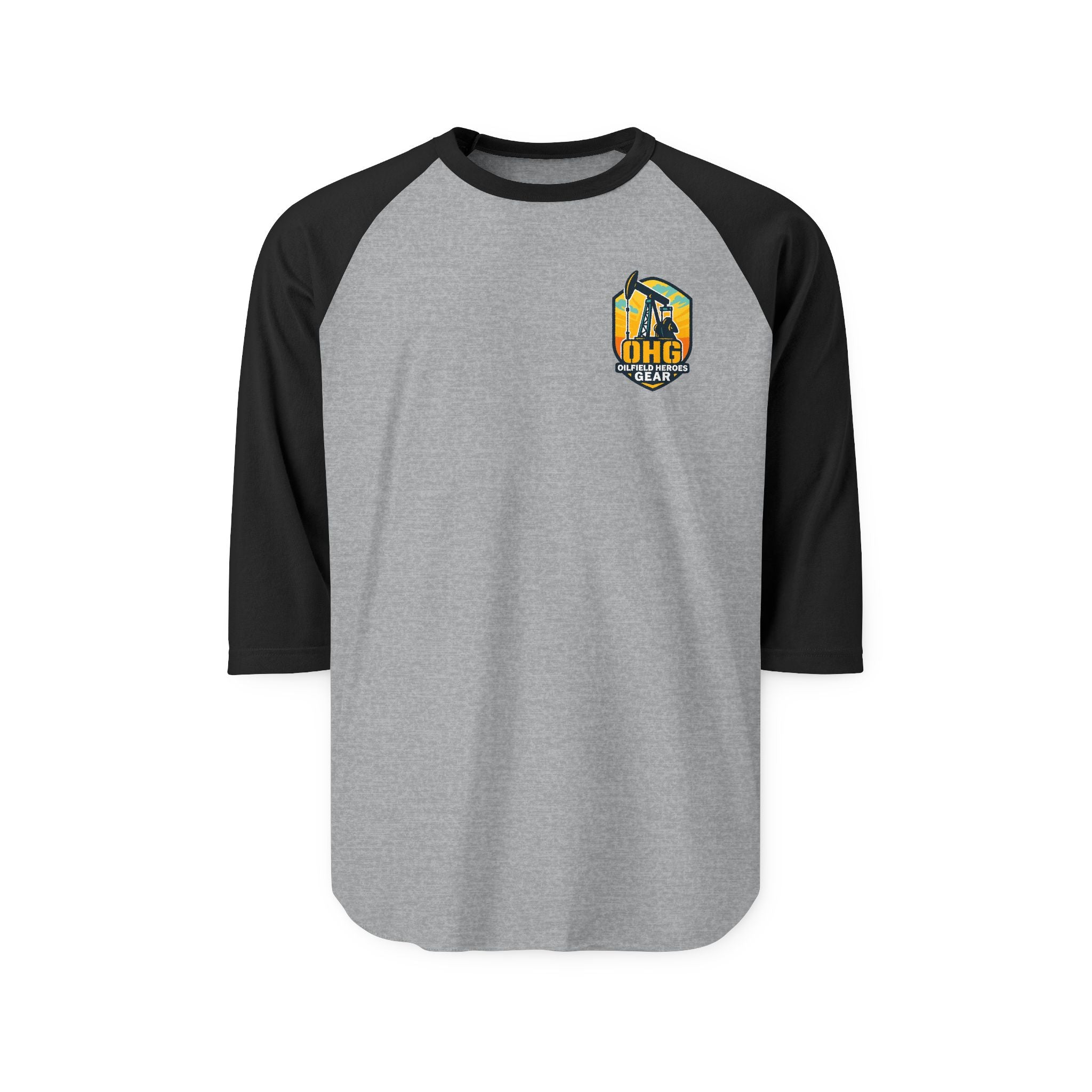 Unisex Three-Quarter Sleeve Raglan Shirt