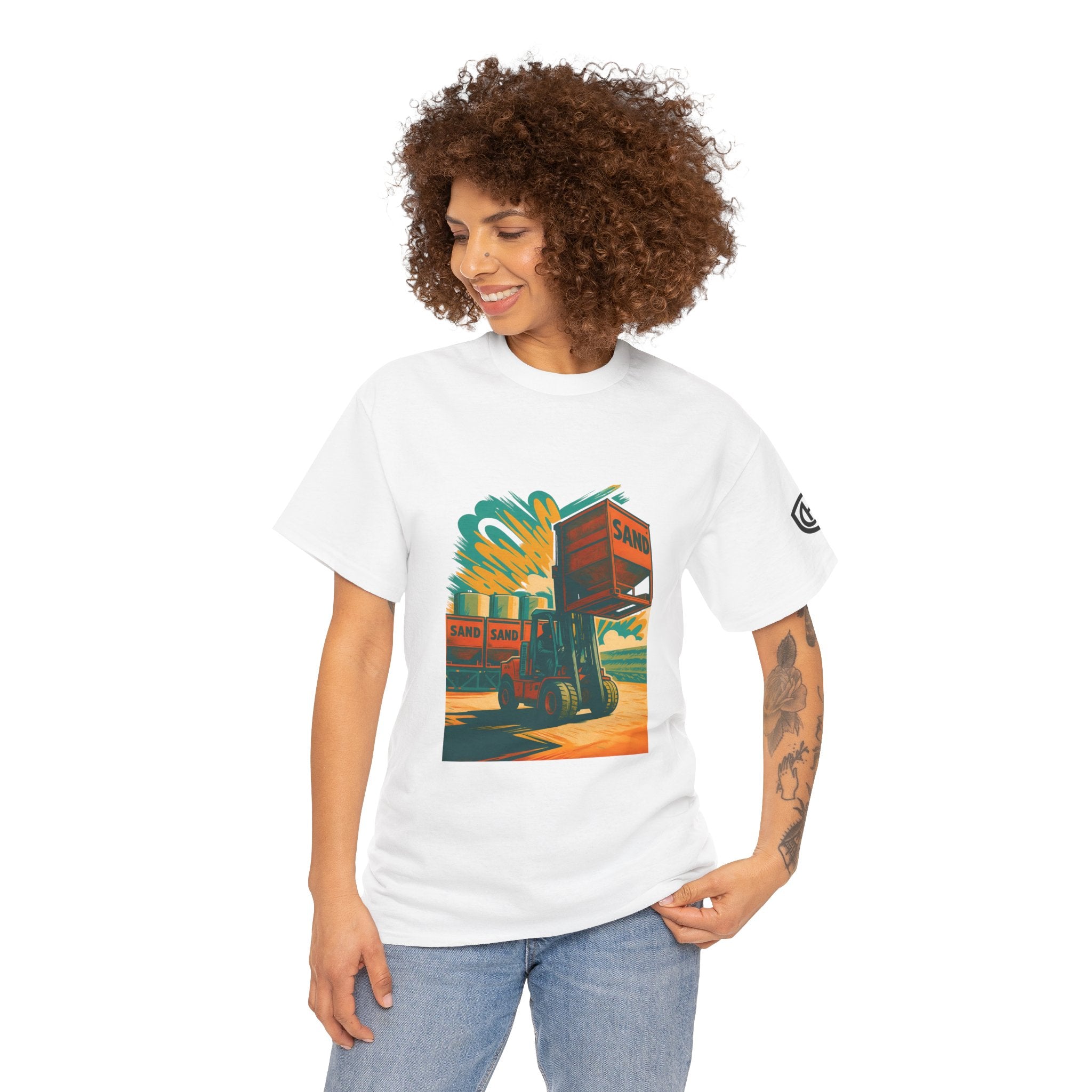 Frac Sand Forklift Graphic Tee