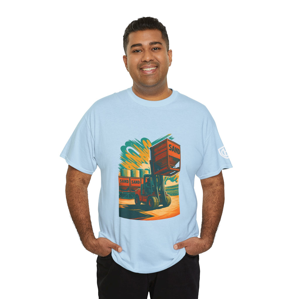 Frac Sand Forklift Graphic Tee