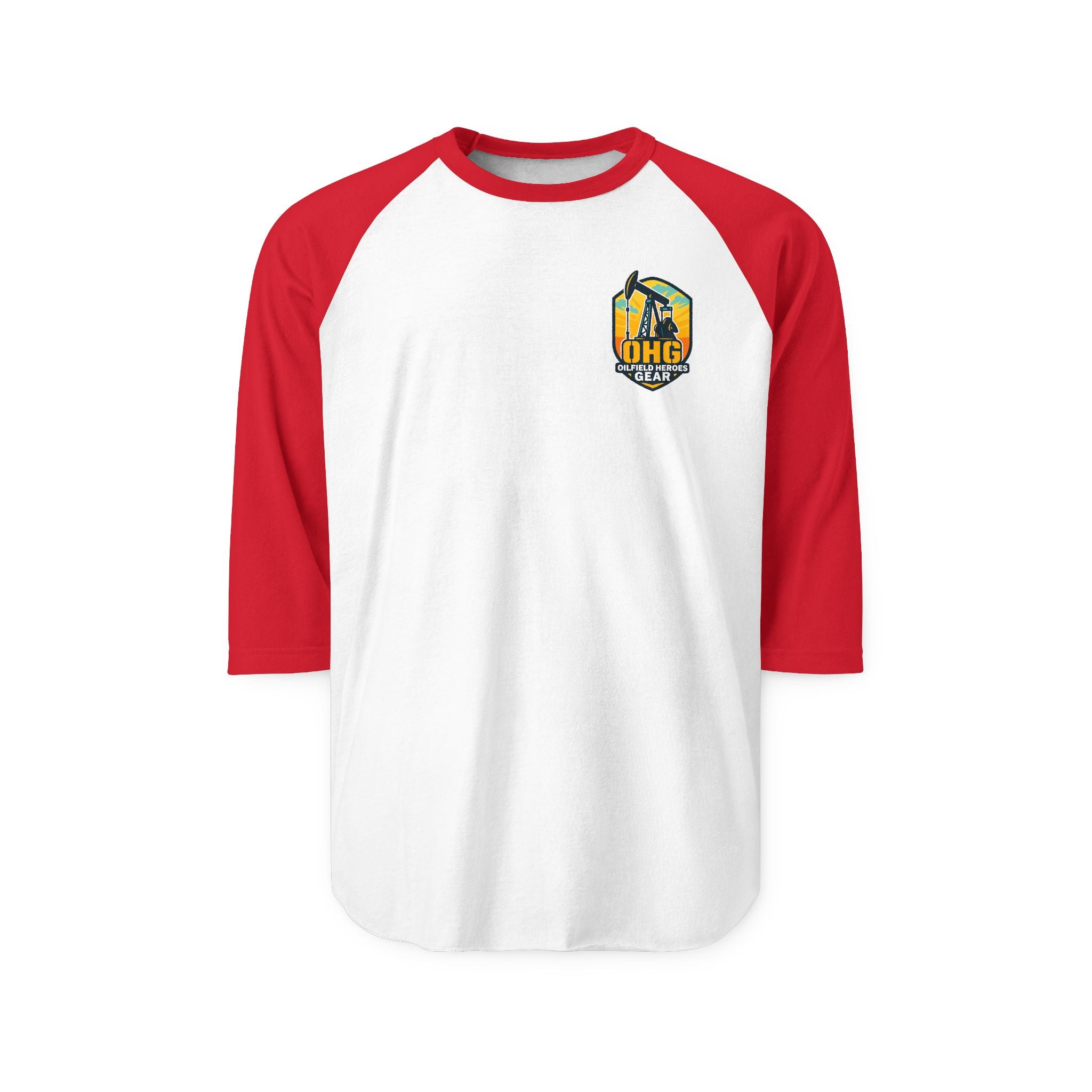 Unisex Three-Quarter Sleeve Raglan Shirt