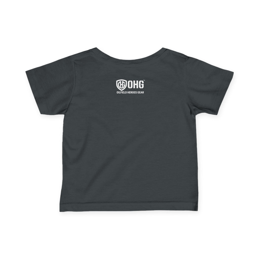 Infant Tee — "Smart Like My Dad, Tough Like the Desert" Cute Cactus Fox Baby Shirt