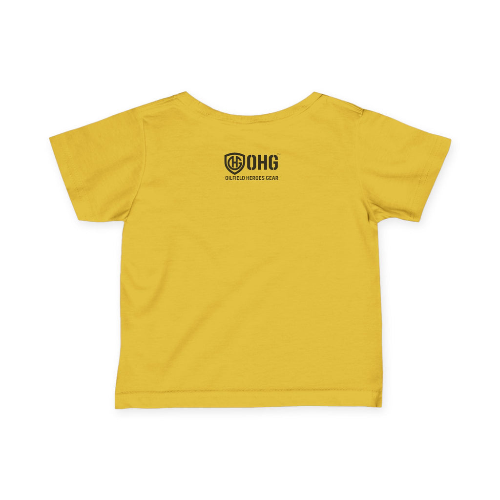 Infant Tee — "Smart Like My Dad, Tough Like the Desert" Cute Cactus Fox Baby Shirt