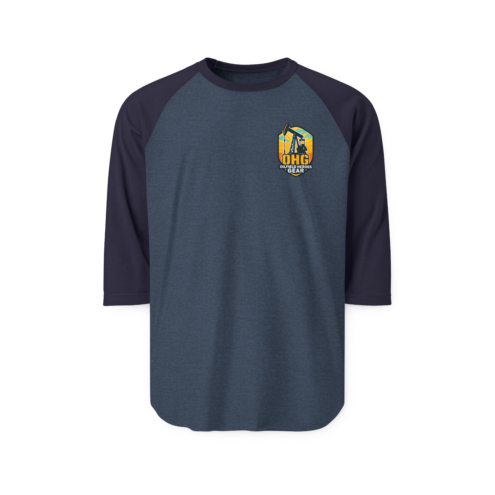 Unisex Three-Quarter Sleeve Raglan Shirt