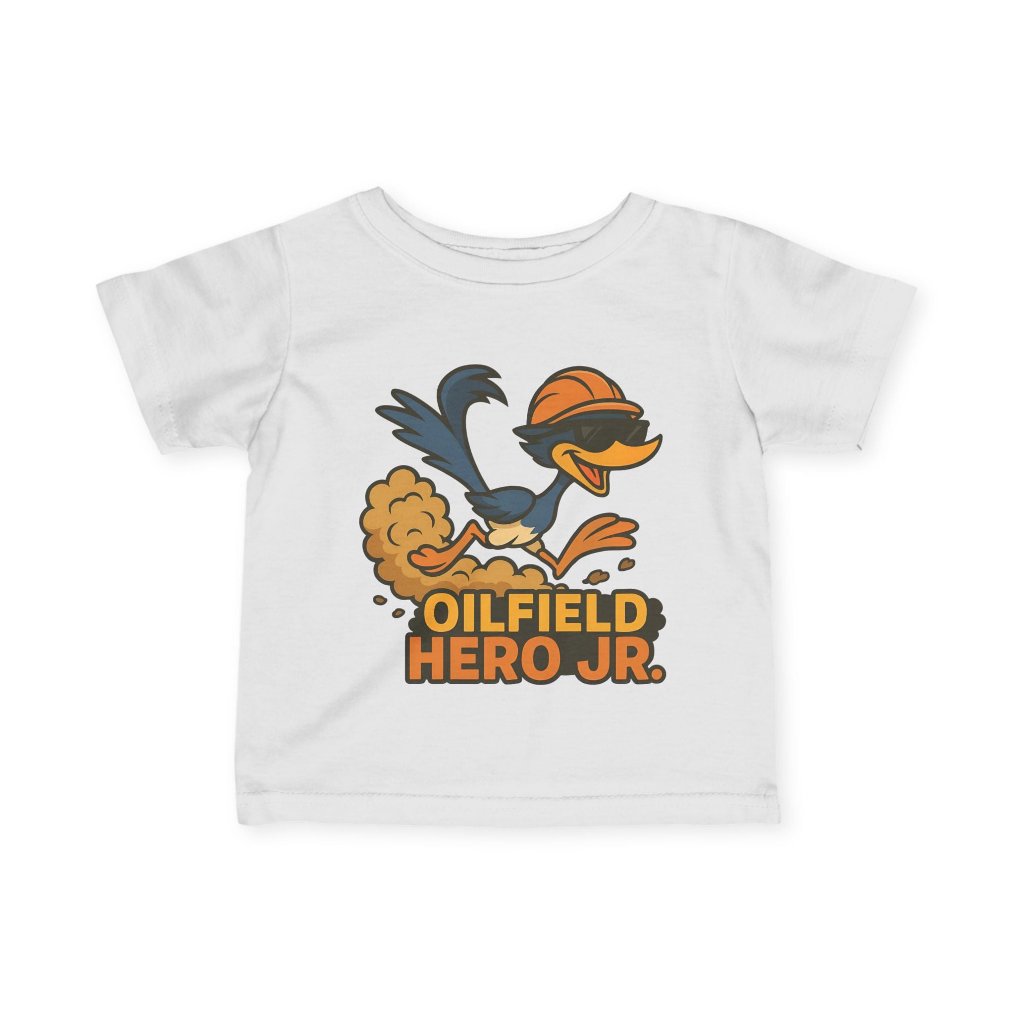 Infant Tee — "Roadrunner Hero Jr"