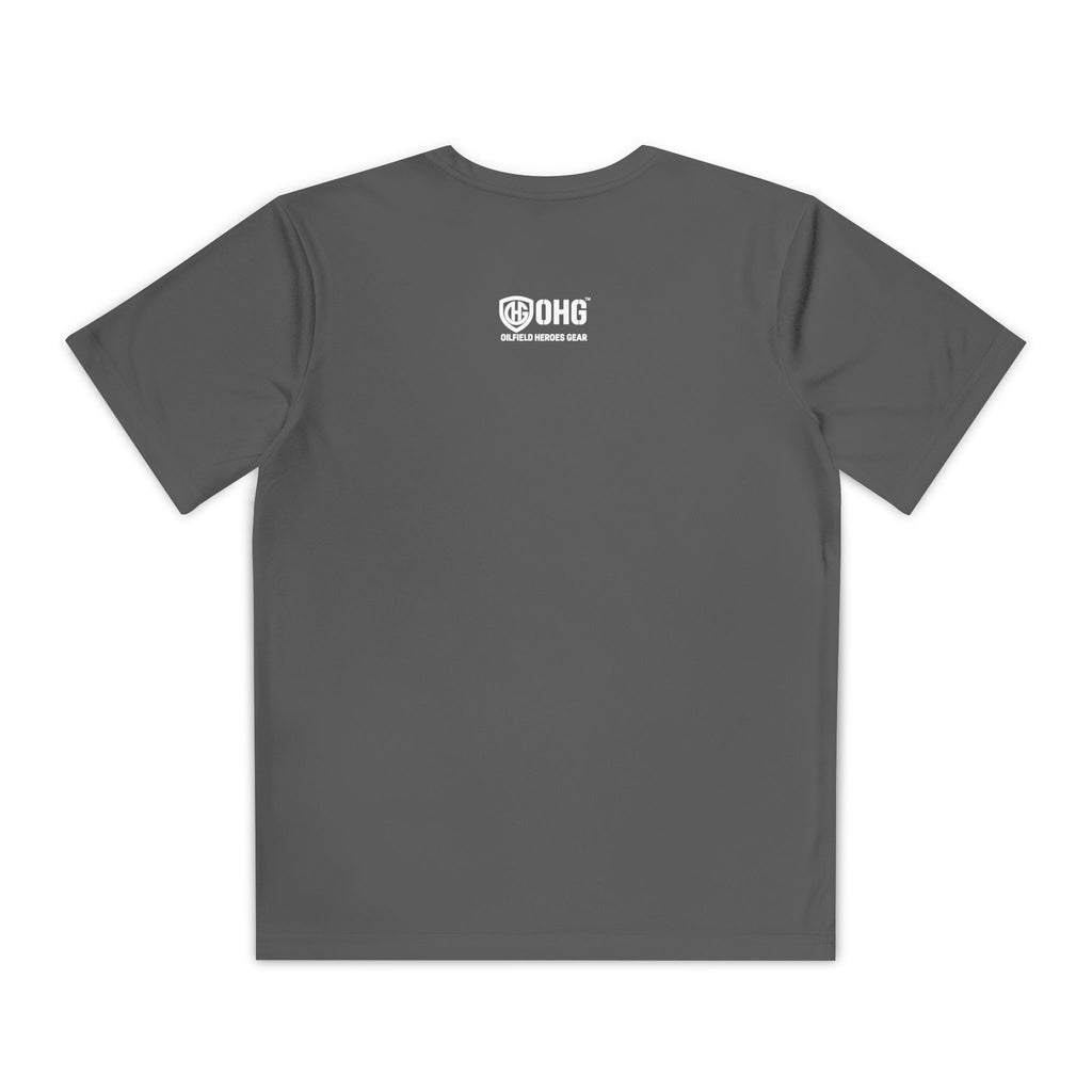 Youth Tee – 'OHG Oilfield Heroes' Drilling Crew Graphic Shirt