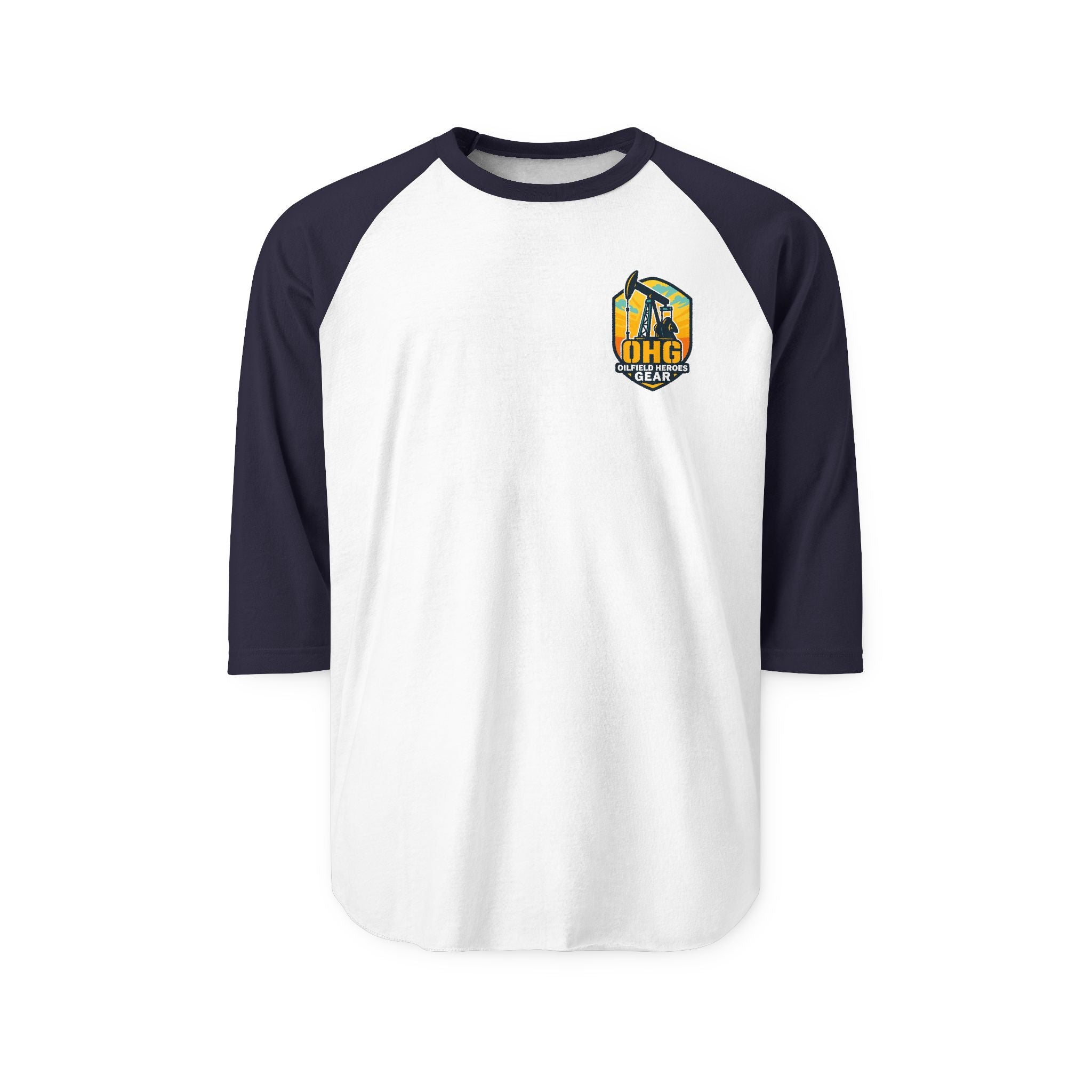 Unisex Three-Quarter Sleeve Raglan Shirt
