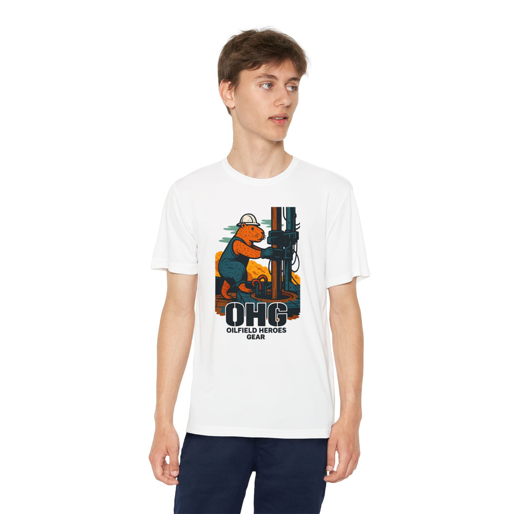 Youth Tee – 'OHG Oilfield Heroes' Drilling Crew Graphic Shirt