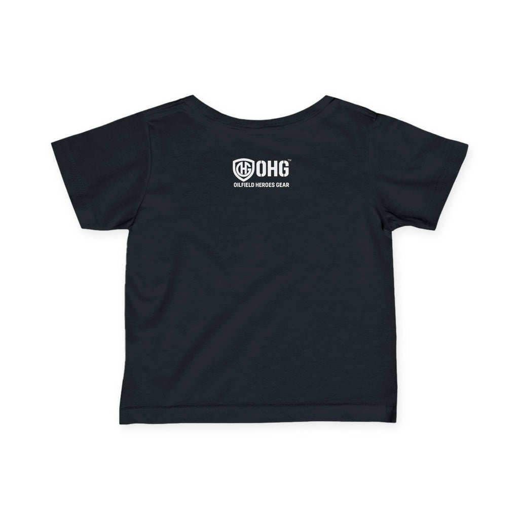Infant Tee — "Smart Like My Dad, Tough Like the Desert" Cute Cactus Fox Baby Shirt