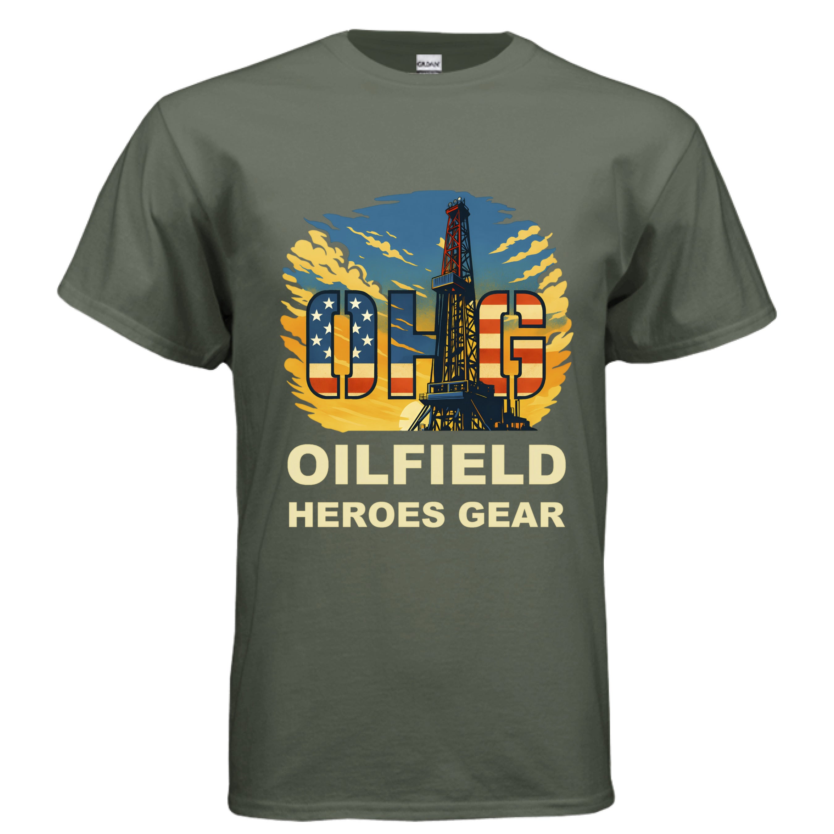MILITARY GREEN - FRONT