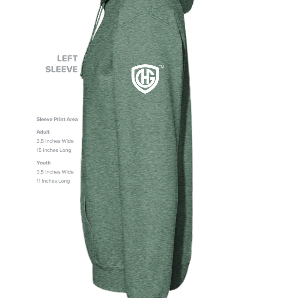 Heather Sport Dark Green - SLEEVE_LEFT