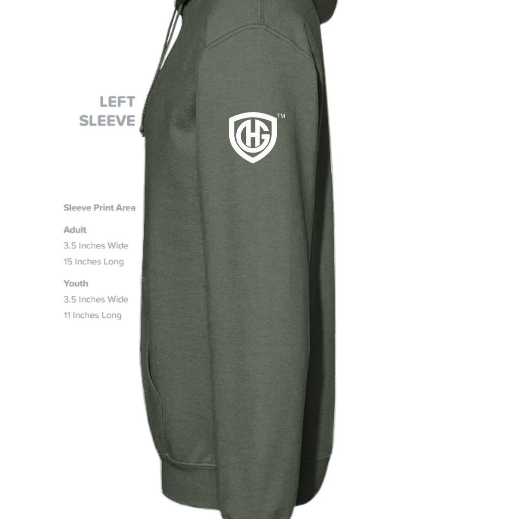 MILITARY GREEN - SLEEVE_LEFT